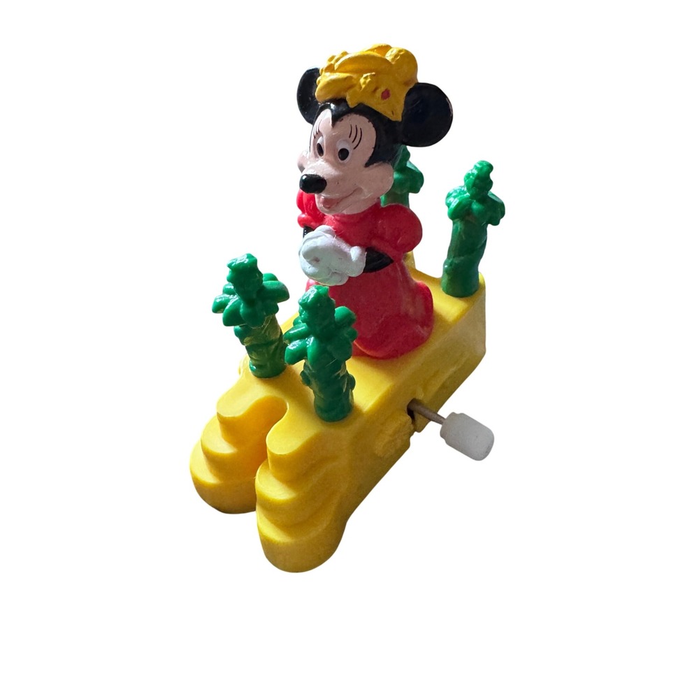 Disney Minnie Mouse Burger King Wind Up Toy 1991‎